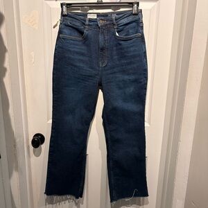 Pilcro Anthropologie Classic Blue Women's Jeans Cropped 30